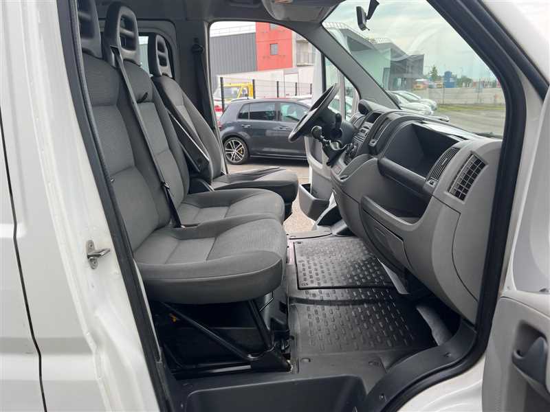 PEUGEOT BOXER 2.2 HDI 120 7 PLACES PLATEAU RIDELLES ALU