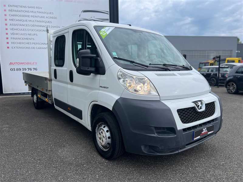 PEUGEOT BOXER 2.2 HDI 120 7 PLACES PLATEAU RIDELLES ALU