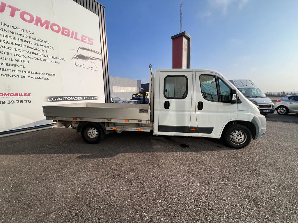 PEUGEOT BOXER 2.2 HDI 120 7 PLACES PLATEAU RIDELLES ALU