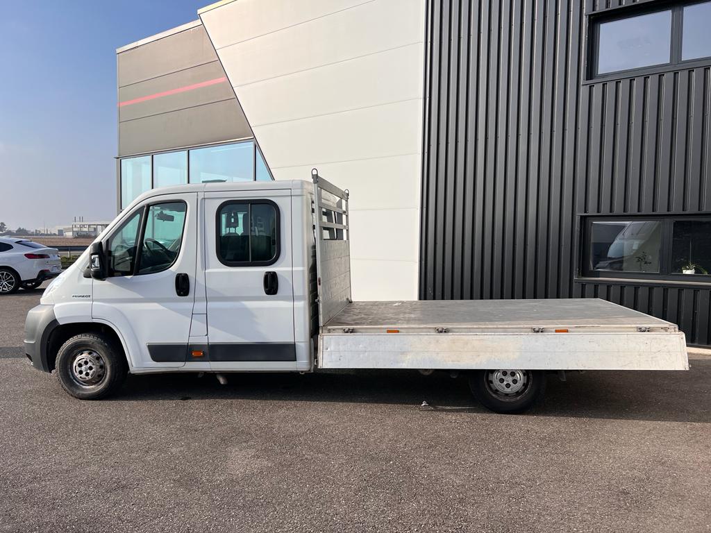 PEUGEOT BOXER 2.2 HDI 120 7 PLACES PLATEAU RIDELLES ALU