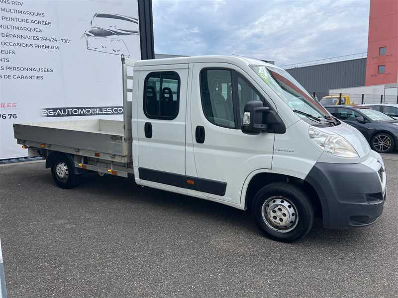 PEUGEOT BOXER 2.2 HDI 120 7 PLACES PLATEAU RIDELLES ALU