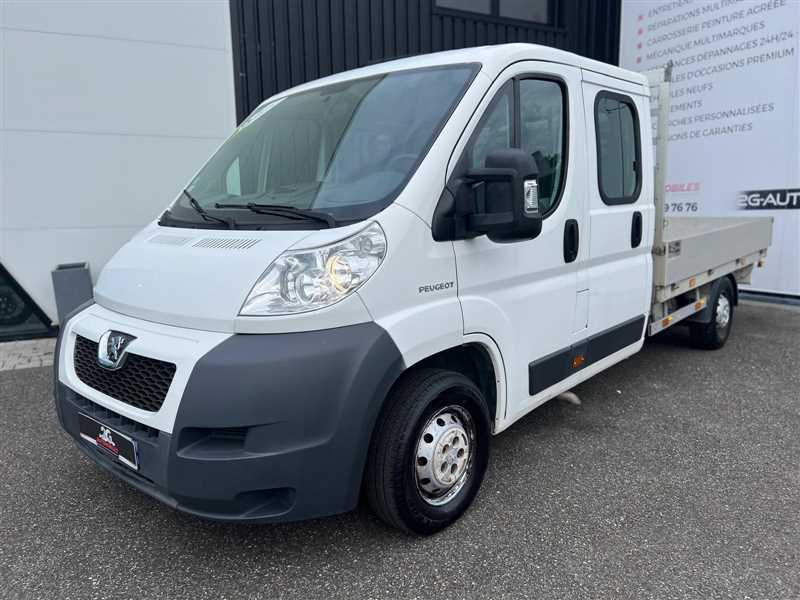 PEUGEOT BOXER 2.2 HDI 120 7 PLACES PLATEAU RIDELLES ALU